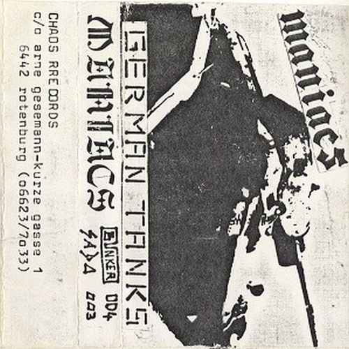 MANIACS - German Tanks cover 