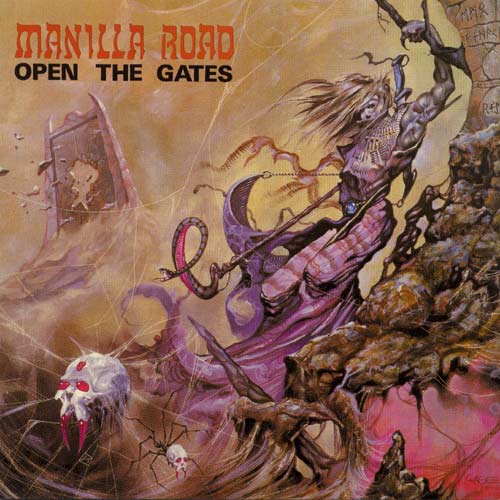 MANILLA ROAD - Open the Gates cover 