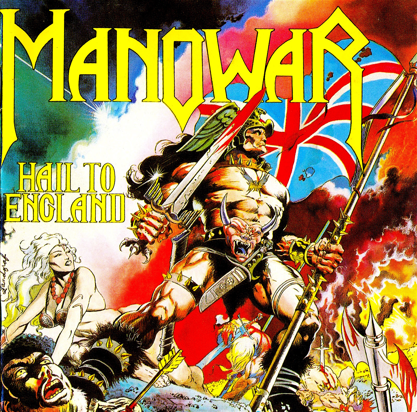MANOWAR - Hail to England cover 