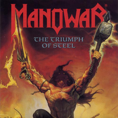 MANOWAR - The Triumph of Steel cover 