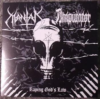 MANTAK - Raping God's Law cover 