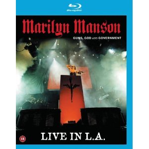 MARILYN MANSON - Guns, God And Government Live In L.A. cover 