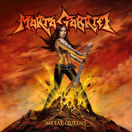 MARTA GABRIEL - Metal Queens cover 