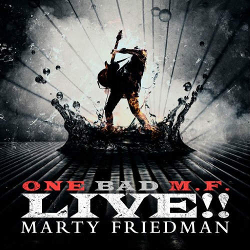 MARTY FRIEDMAN - One Bad M.F. Live!! cover 