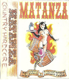 MATANZA - De Volta A Tombstone cover 