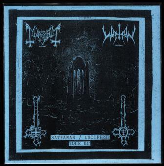 MAYHEM - Sathanas / Luciferi Tour EP cover 