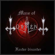 MAZE OF TORMENT - Faster Disaster cover 