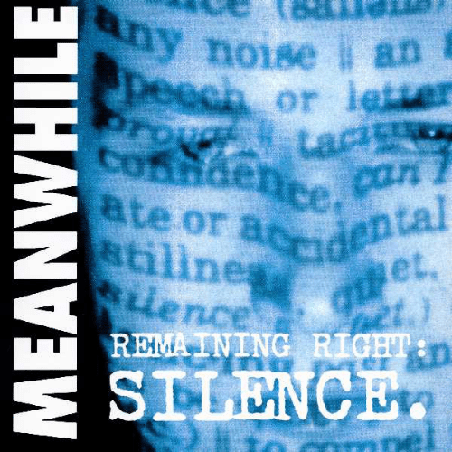 MEANWHILE - Remaining Right: Silence. cover 