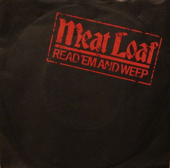 MEAT LOAF - Read 'Em And Weep cover 