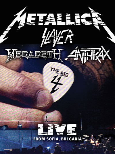 MEGADETH - The Big 4: Live from Sofia, Bulgaria cover 