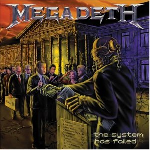 MEGADETH - The System Has Failed cover 