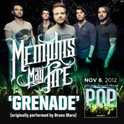 MEMPHIS MAY FIRE - Grenade cover 