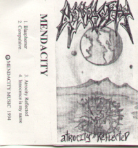 MENDACITY - Atrocity Reflected cover 
