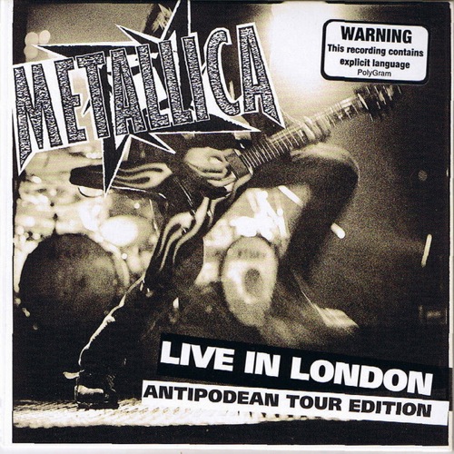 METALLICA - Live in London: Antipodean Tour Edition cover 
