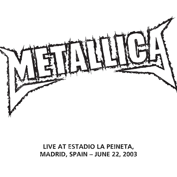 METALLICA (LIVEMETALLICA.COM) - 2003/06/22 Estadio La Peineta, Madrid, Spain cover 