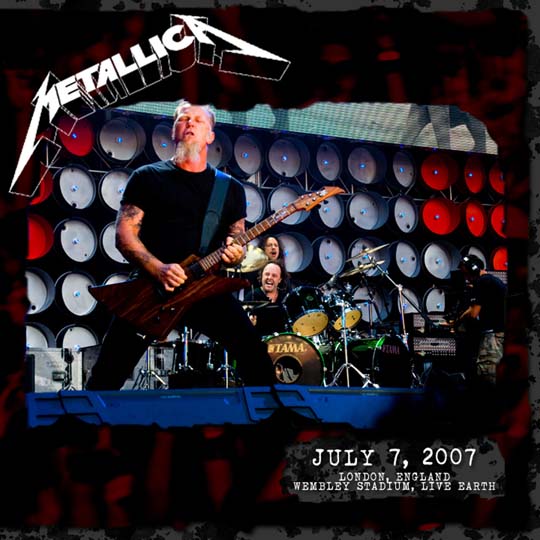 METALLICA (LIVEMETALLICA.COM) - 2007/07/07 Live Earth, London, England cover 