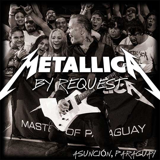 METALLICA (LIVEMETALLICA.COM) - 2014/03/24 Jockey Club, Asuncion, Paraguay cover 