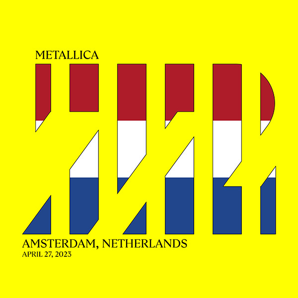METALLICA (LIVEMETALLICA.COM) - 2023/04/27 Johan Cruijff Arena, Amsterdam, Netherlands cover 