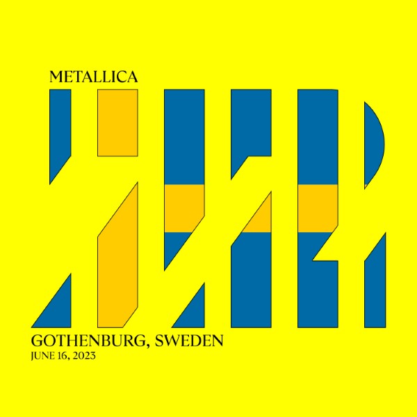 METALLICA (LIVEMETALLICA.COM) - 2023/06/16 Ullevi Stadium, Gothenburg, Sweden cover 