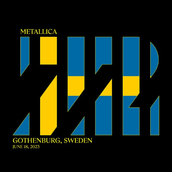 METALLICA (LIVEMETALLICA.COM) - 2023/06/18 Ullevi Stadium, Gothenburg, Sweden cover 