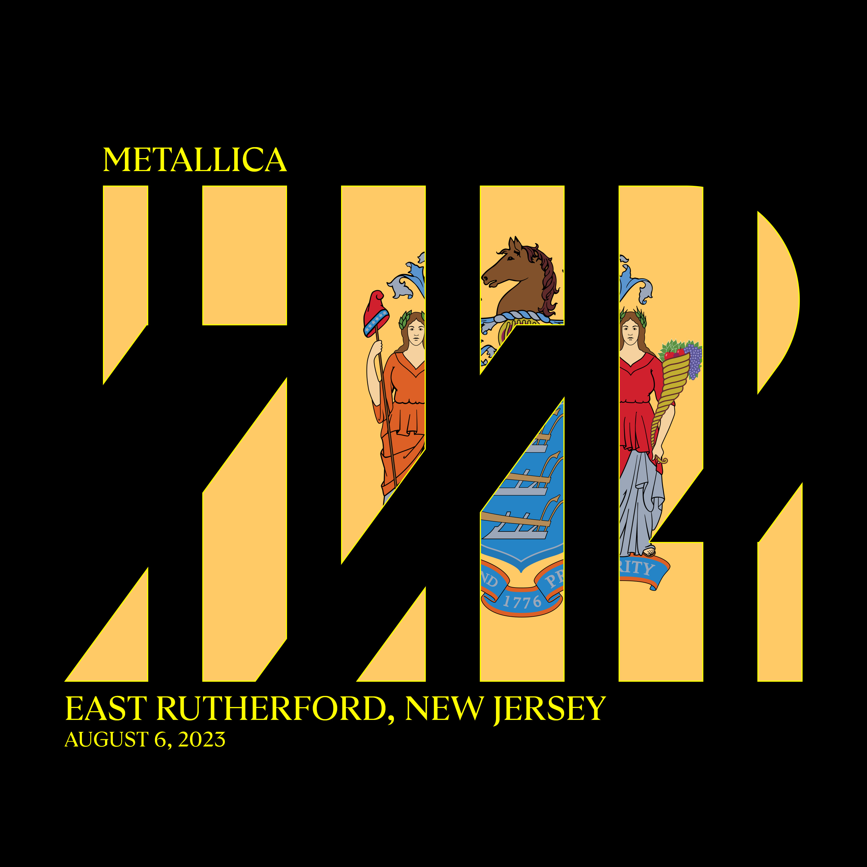 METALLICA (LIVEMETALLICA.COM) - 2023/08/06 Metlife Stadium, East Rutherford, NJ cover 