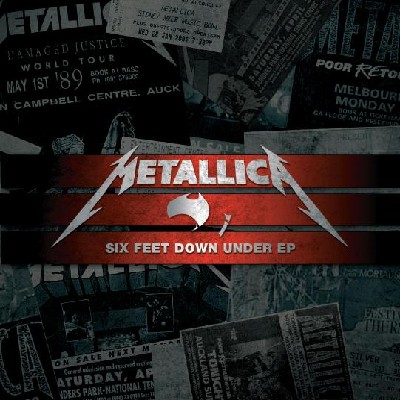 METALLICA - Six Feet Down Under EP cover 