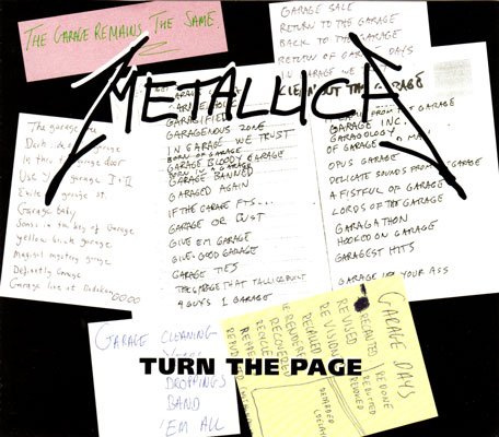 METALLICA - Turn the Page cover 