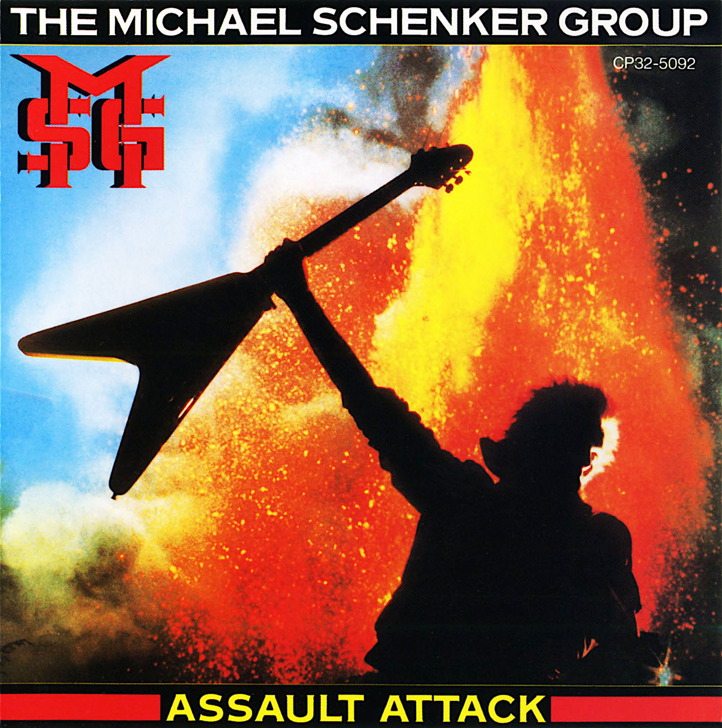 MICHAEL SCHENKER GROUP - Assault Attack cover 