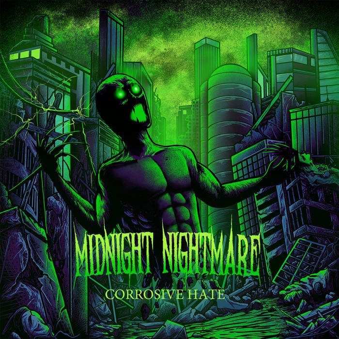MIDNIGHT NIGHTMARE - Corrosive Hate cover 