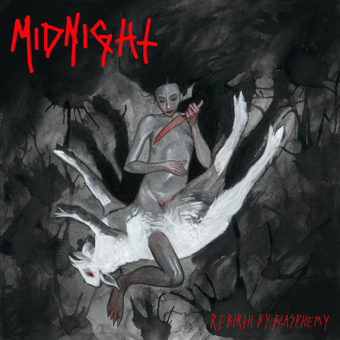 MIDNIGHT - Rebirth by Blasphemy cover 