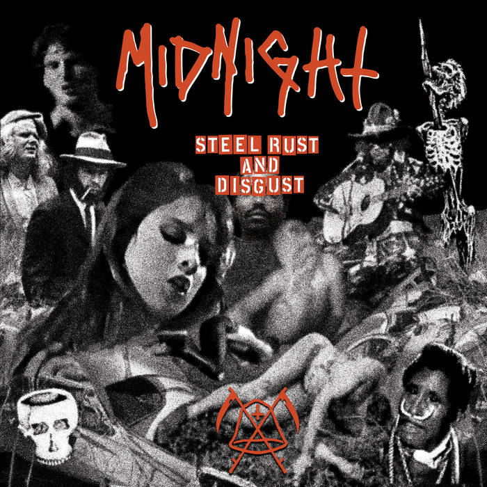 MIDNIGHT - Steel, Rust and Disgust cover 