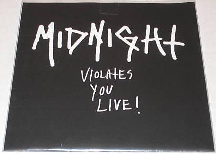 MIDNIGHT - Violates You Live! cover 