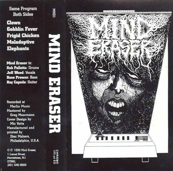 MIND ERASER (NJ) - Mind Eraser cover 
