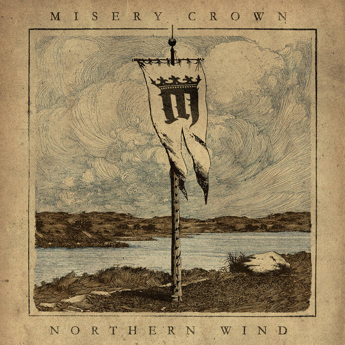 MISERY CROWN - Northern Wind cover 