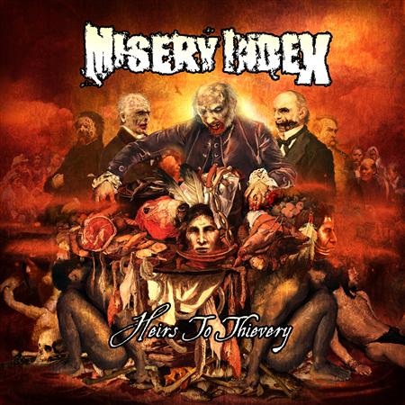 MISERY INDEX - Heirs To Thievery cover 