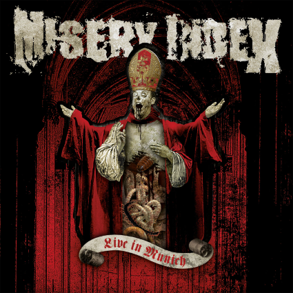 MISERY INDEX - Live in Munich cover 