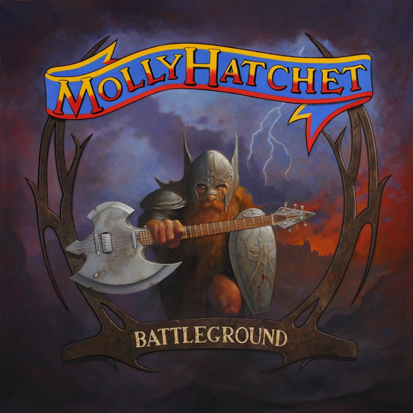 MOLLY HATCHET - Battleground cover 