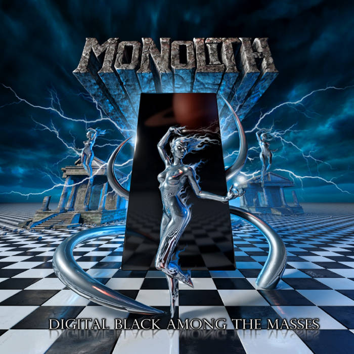 MONOLITH (NY-1) - Digital Black Among The Masses cover 