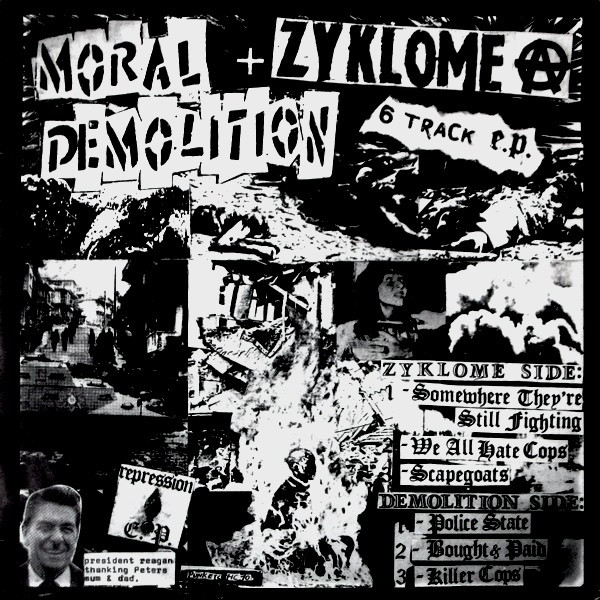 MORAL DEMOLITION - Repression-E.P. cover 