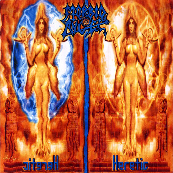 MORBID ANGEL - Heretic cover 