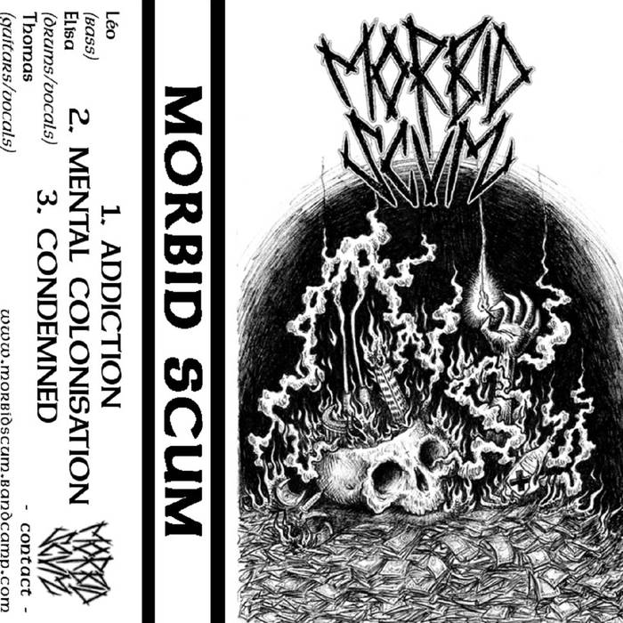 MORBID SCUM - Demo cover 