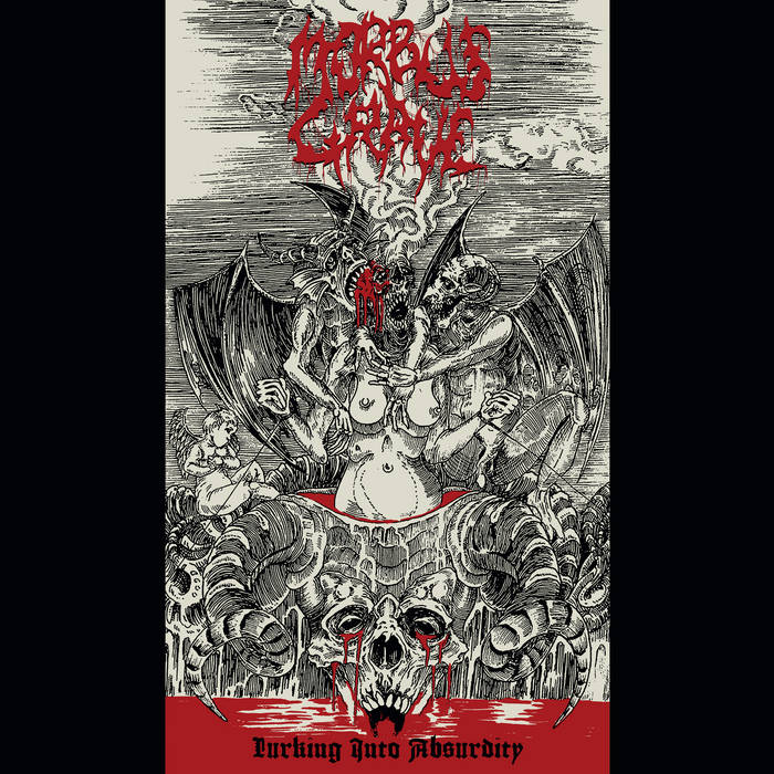 MORBUS GRAVE - Lurking into Absurdity cover 