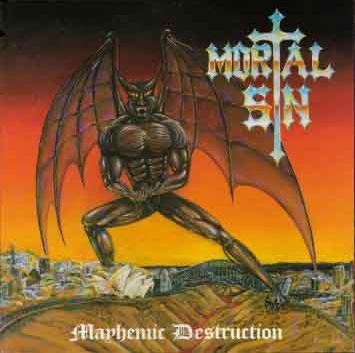 MORTAL SIN - Mayhemic Destruction cover 