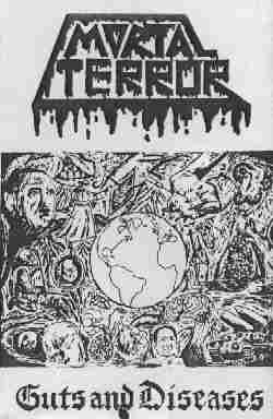MORTAL TERROR - Guts and Diseases cover 