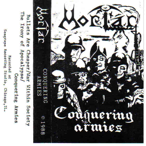 MORTAR (IL) - Conquering Armies cover 