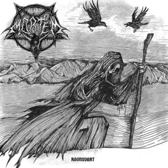 MORTEM - Ravnsvart cover 