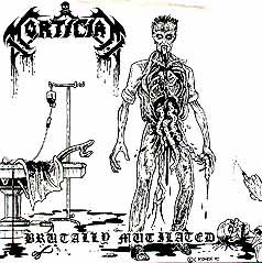MORTICIAN - Brutally Mutilated cover 