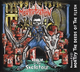 MORTIFICATION - Realm Of The Skelataur cover 
