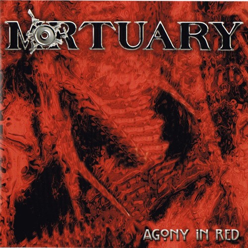 MORTUARY - Agony In Red cover 