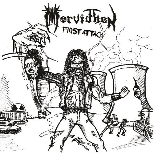 MORVIDHEN - First Attack cover 